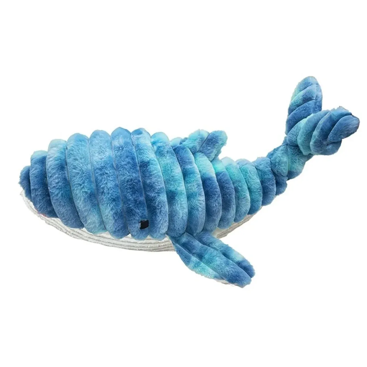 Party Pets Blue Whale 65 cm – Stort hundelegetøj med lyd