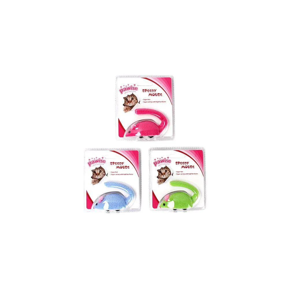 Pawise Speedy Mouse Kattelegetøj 9cm