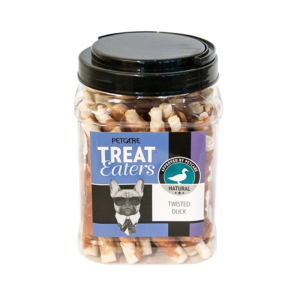 Petcare twisted duck i bøtte
