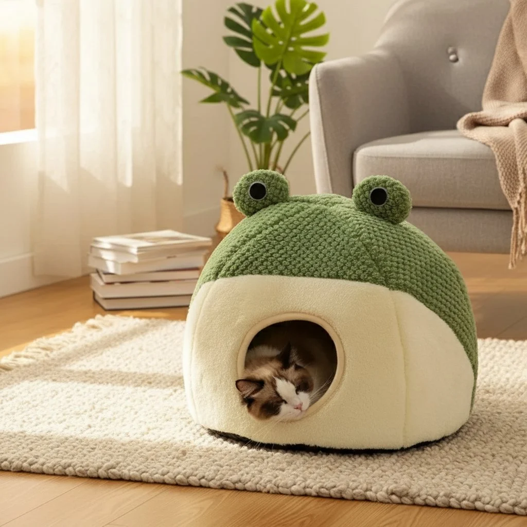 Plys-kurv til katte – komfort & varme | cosypaws - Image 2