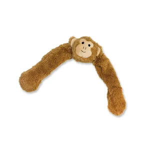 Plysabe med reb indeni 55 cm brun el. blå