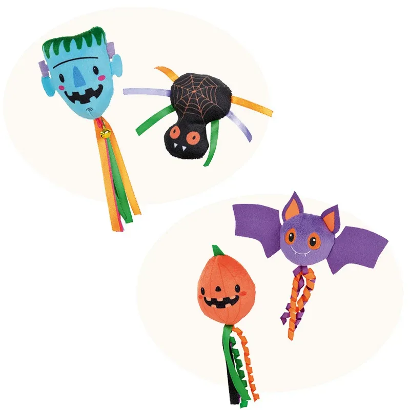 Plyslegetøj halloween 2-pak ass. Varianter