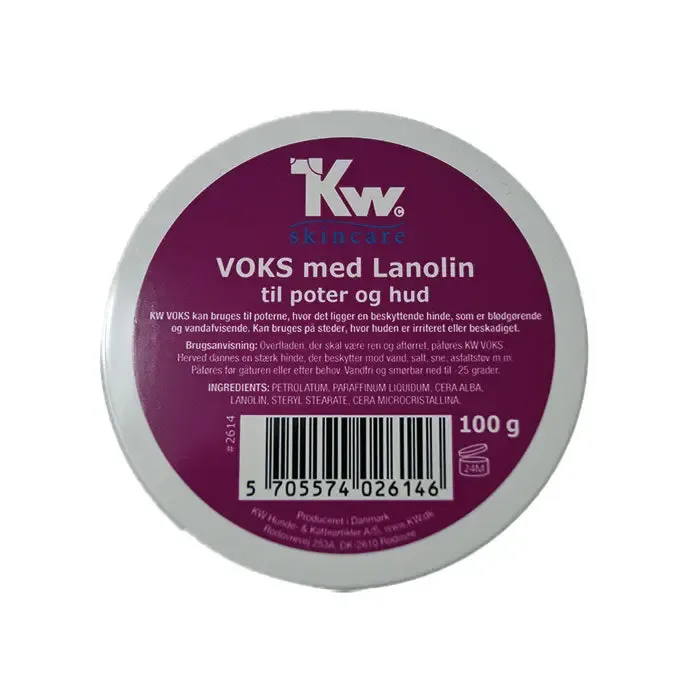 Potevoks m/lanolin Bøtte 100g