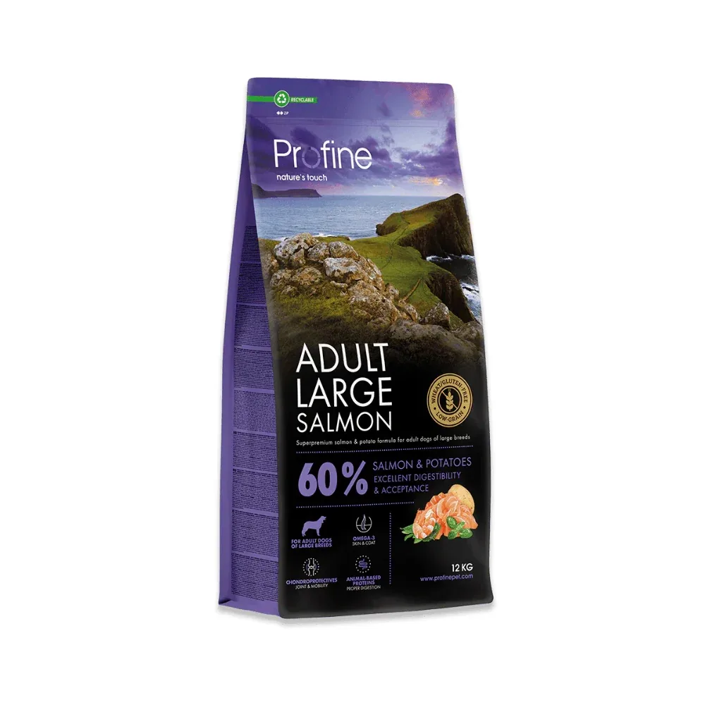 Profine Adult Large Salmon & Potatoes (laks og kartofler) 12 kg