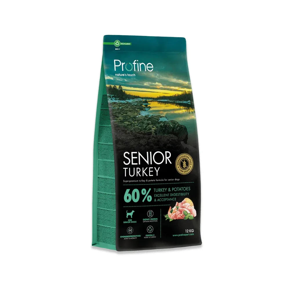Profine Senior Turkey & Potatoes 12kg (kalkun og kartofler)