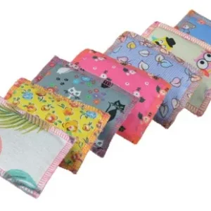 Pude m/baldrian 10 cm ass farve