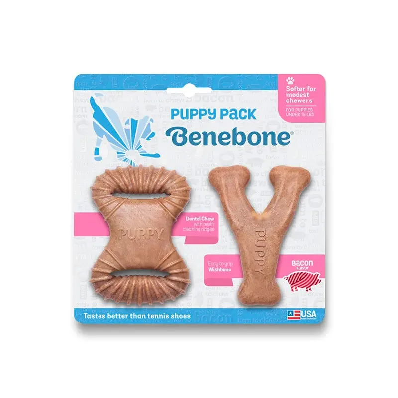Puppy Dental Chew/Wishbone 2-pak