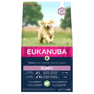 Puppy Large Lam og ris 2,5 kg