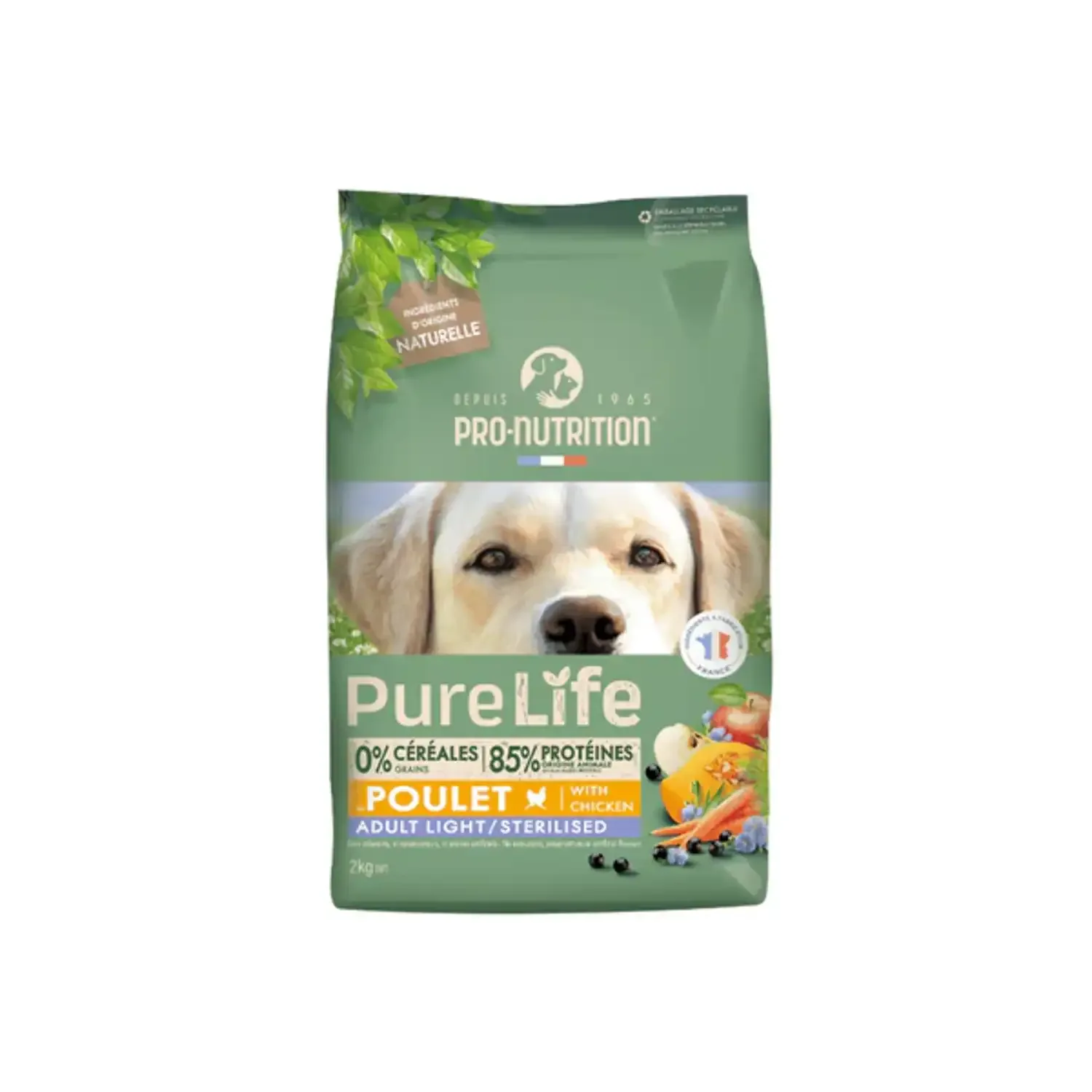 Purelife Light / Sterilized – Kornfrit Hundefoder