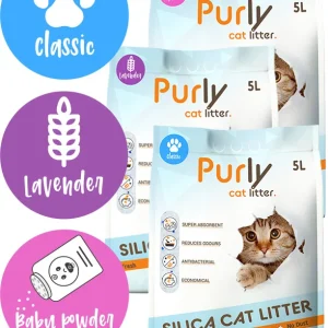 Purly silica kattegrus - prøvepakke
