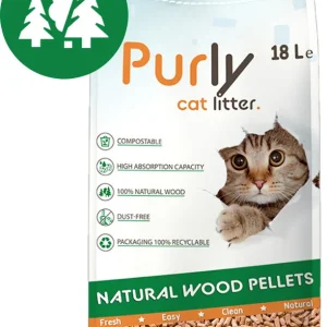 Purly træpiller kattegrus