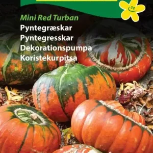 Pyntegræskar, Mini Red Turban (D) 1898