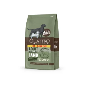Quattro No Grain All Breed Adult Lamb 1,5 kg