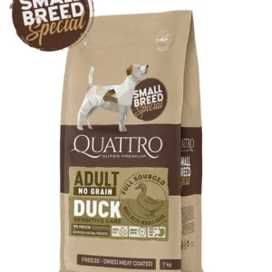 Quattro No Grain Small Breed Adult Duck 7kg