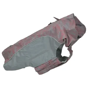 Regnjakke Camou Refleks M pink
