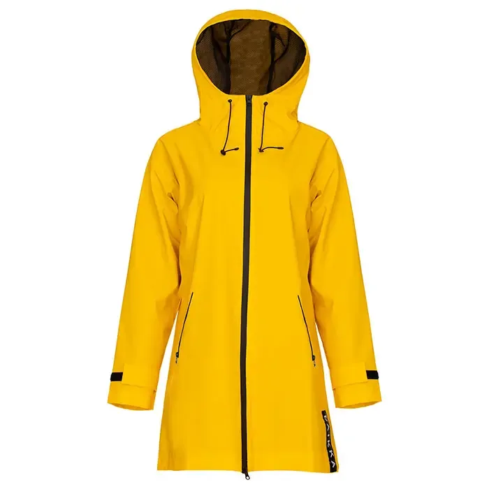 Regnjakke Human L-XL gul