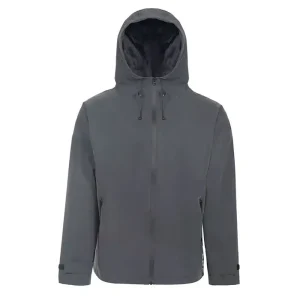 Regnjakke Human Visibility L-XL dark