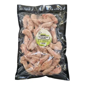 RigtigHundemad Kyllingehalse – 1 kg.