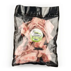 RigtigHundemad Lammeben – 1 kg.