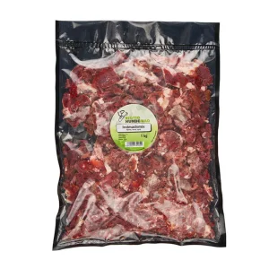Rigtighundemad Okse indmadsmix 1 kg