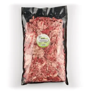 RigtigHundemad Oksekæbekød, løstfrosset – 2 kg.
