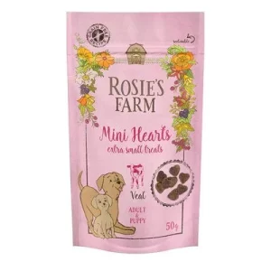 Rosie's Farm Puppy & Adult "Mini Hearts" Kalv