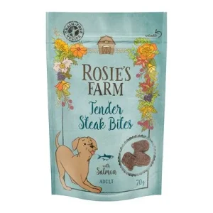 Rosie's Farm Snacks Adult "Tender Steak Bites" Laks