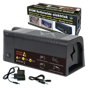 Rottefælde elektrisk inkl. Adapter