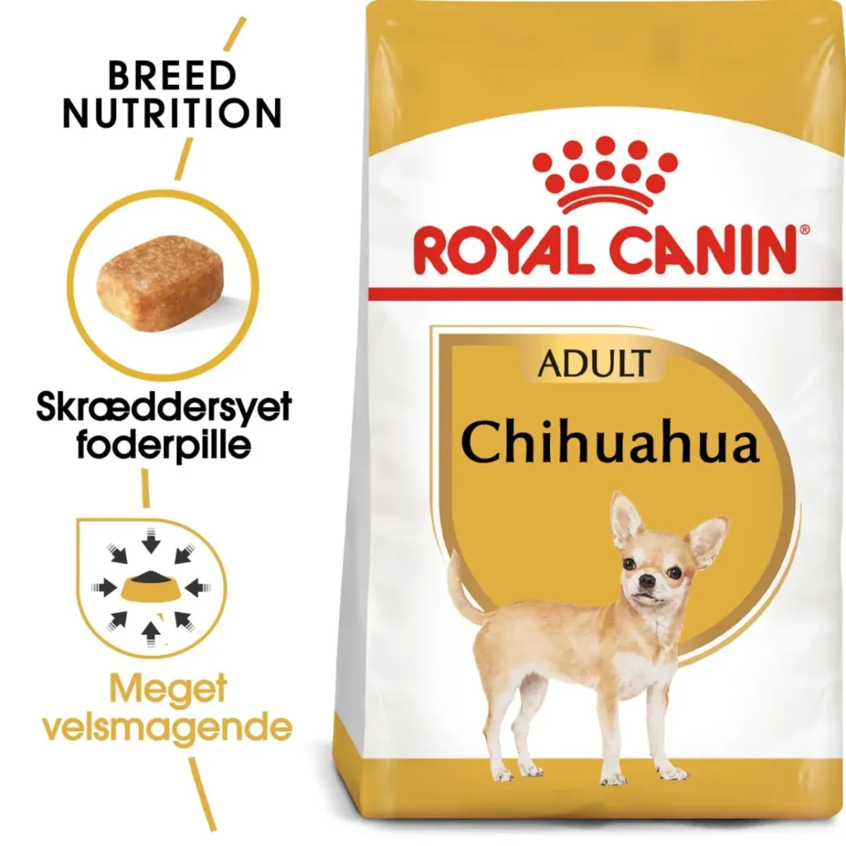 Royal Canin Chihuahua Adult 1,5kg, tørfoder til alle Chihuahua