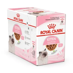 Royal Canin Kitten i sovs – 12×85 g.