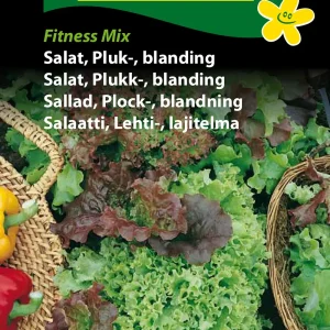 Salat, Pluk-, blanding, Fitness Mix (D) 1302