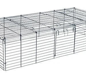 Saml selv bur gitter 102,4 x 51,8 x 26,3 cm grøn