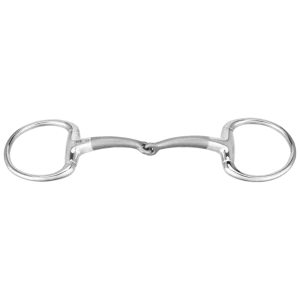 SATINOX Eggbutt bit 14 mm single jointed – Stainless steel