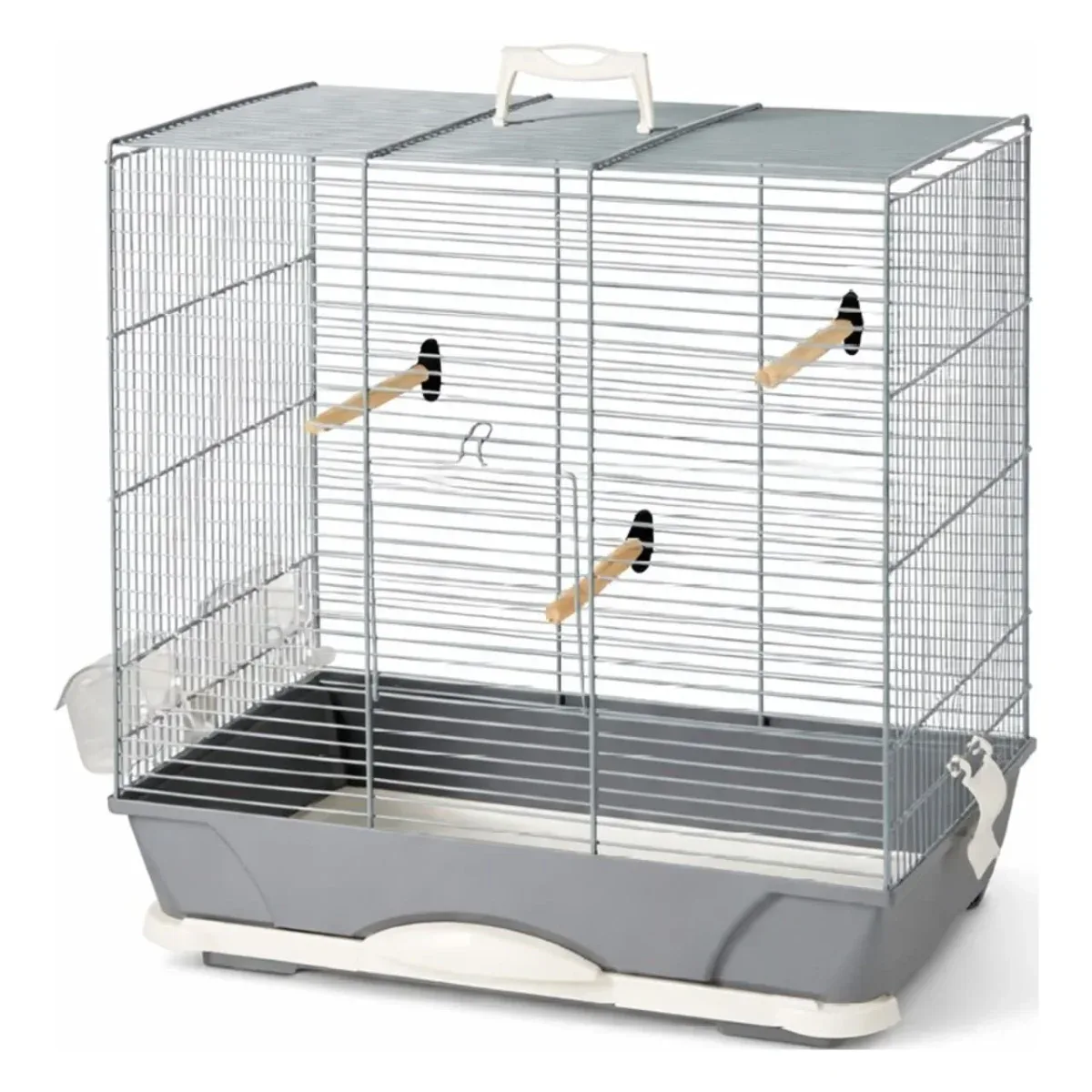 Savic Primo 40 Fuglebur 46x32x48 cm – Praktisk og Rummeligt