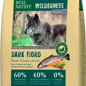 Senior Wilderness Dark Fjord kronhjort og laks 12 kg