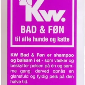 Shampoo 2-i-1 bad og føn 200 ml