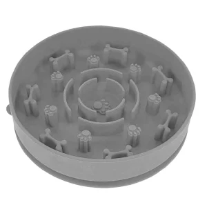 Silikone slowfeeder skål BONE