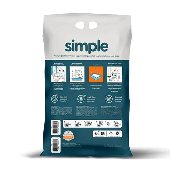 Simple Kattegrus Finkornet Uden Duft 10 kg - Image 2