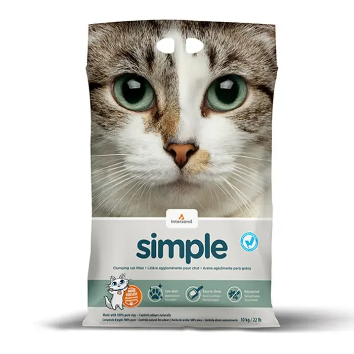Simple Kattegrus Finkornet Uden Duft 10 kg