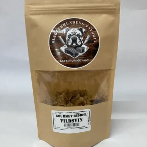 Slagterhundens Gourmet-Bidder 100% Vildsvin 100g