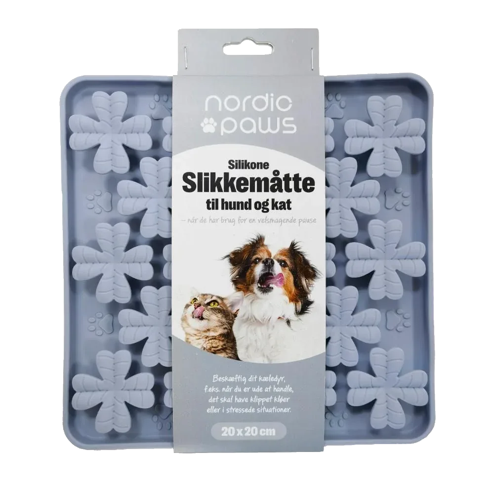 Slikkemåtte "Blomst" Nordic paws