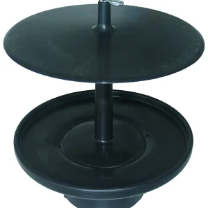 Sliksten-Hold.Rund.132(10 Kg)Sort