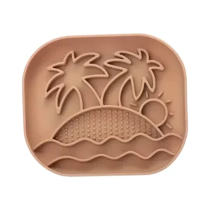 Slowfeeder/Slikkemåtte – Strand – Sand