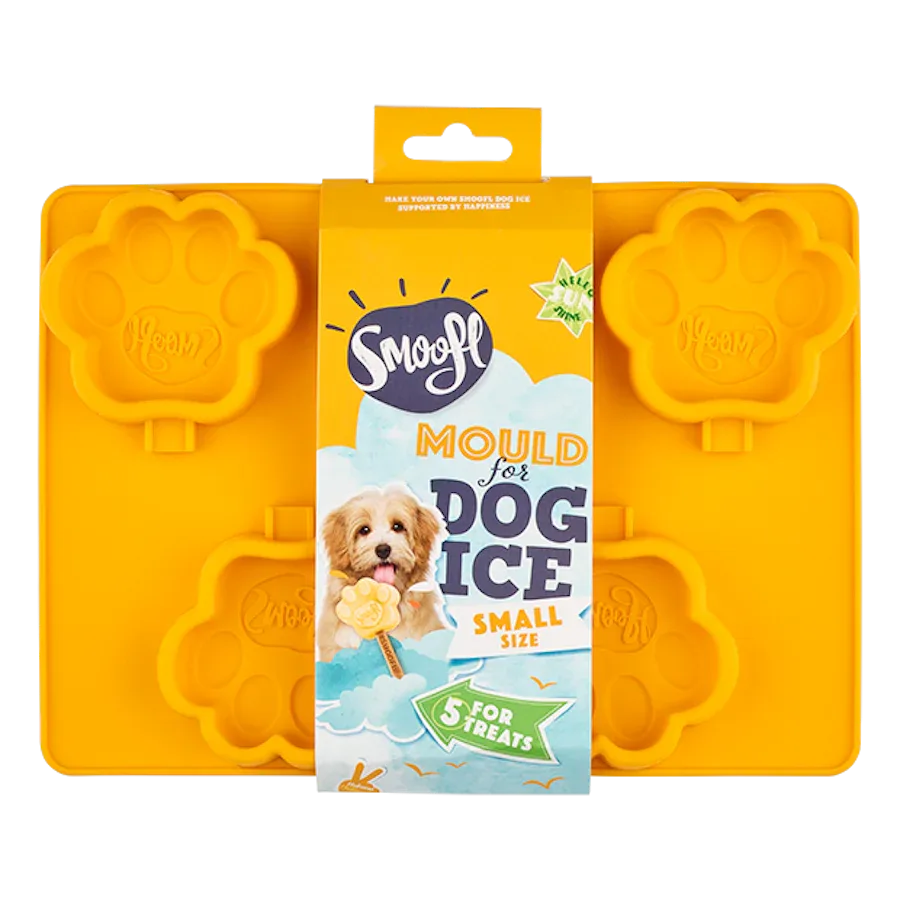 Smoofl – Silikone poteform til hundeis – Lille