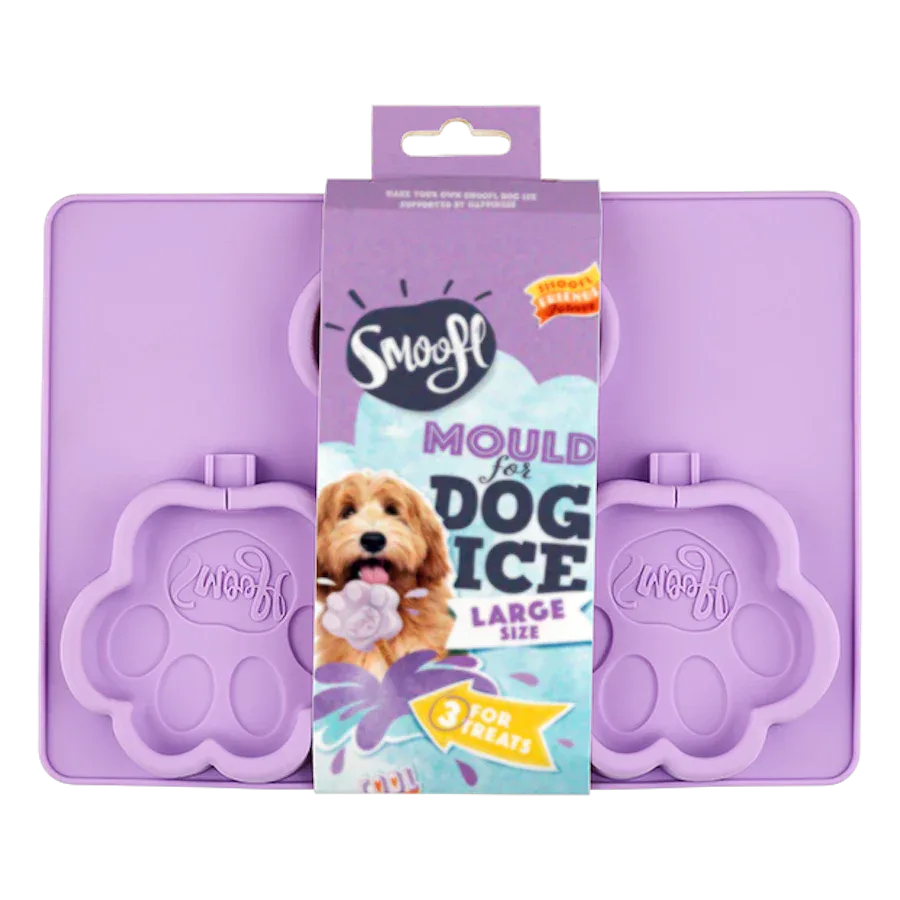 Smoofl – Silikone poteform til hundeis – Stor