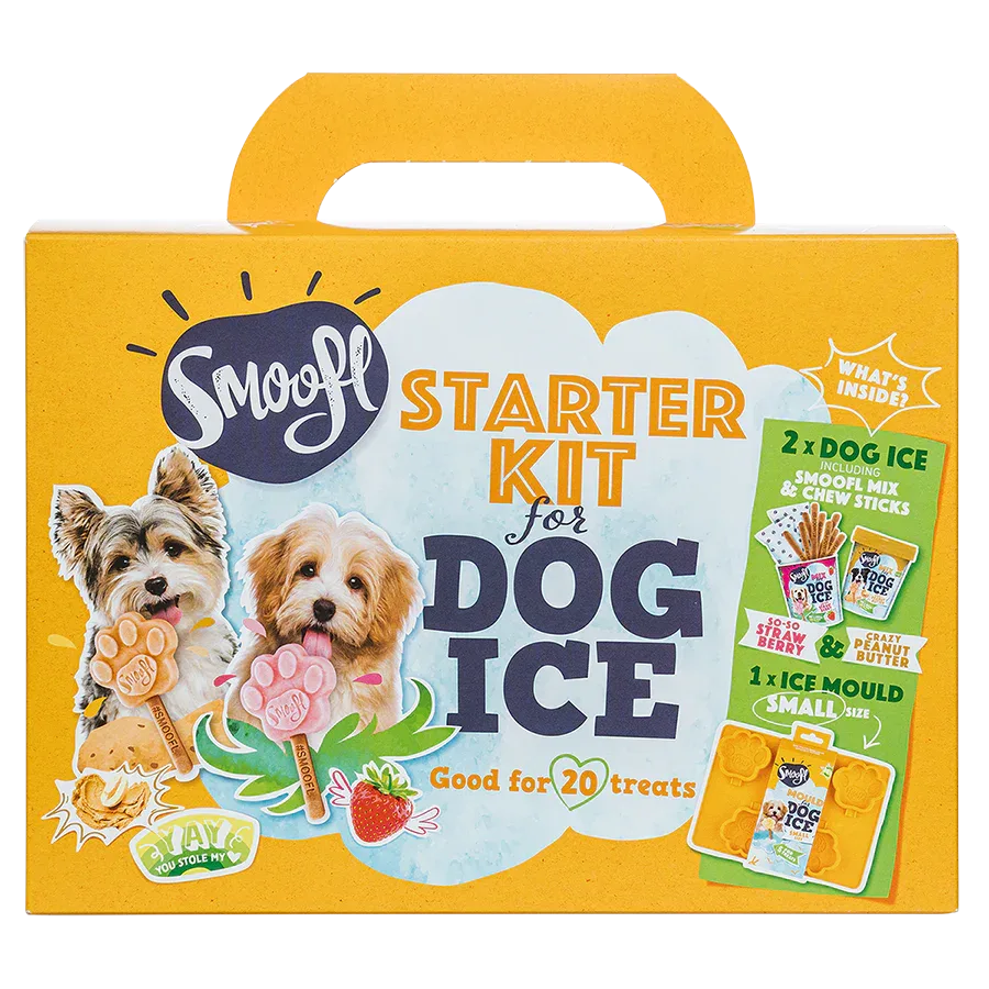 Smoofl – Starterkit til hundeis – Lille