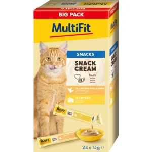 Snack Cream fjerkræ, lever & ost 24x15 g
