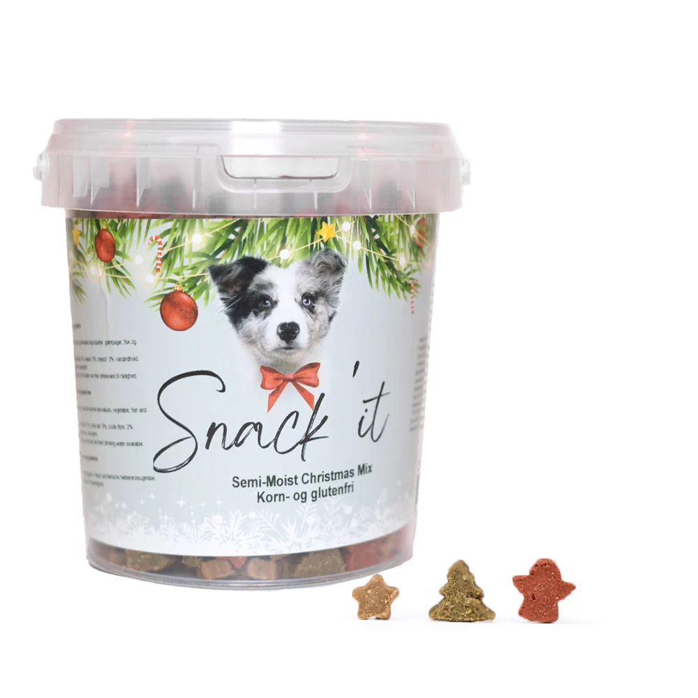 Snack’it Semi-Moist Christmas Mix Godbidder – 500g