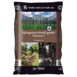 Södra Spagnum/muld gødet 50 L.