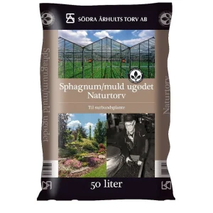 Södra Spagnum/muld ugødet 50 L.